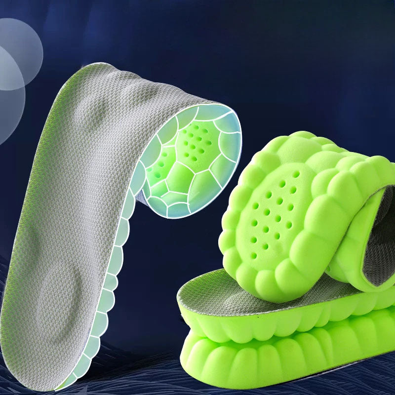 Cushioned Shock-Absorbing Insoles
