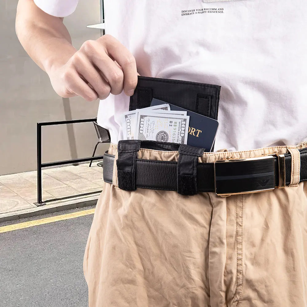 Velora StealthGuard™ Hidden Travel Money Belt