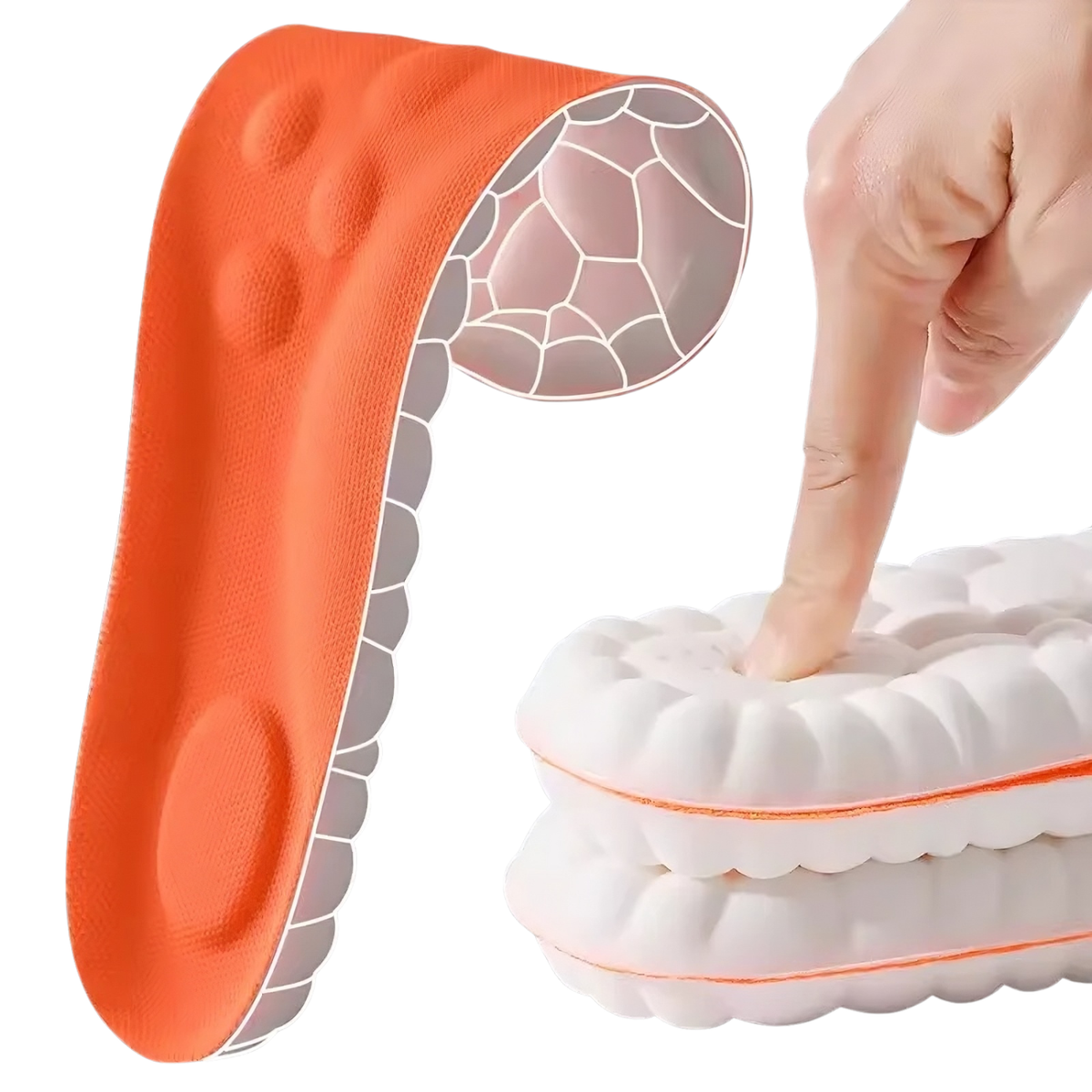 Cushioned Shock-Absorbing Insoles