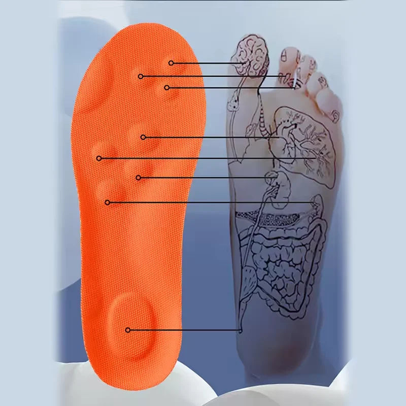 Cushioned Shock-Absorbing Insoles