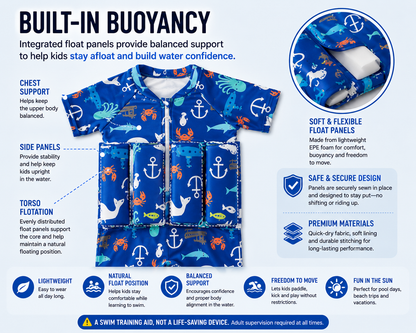Kids' Buoyancy Swim Suit