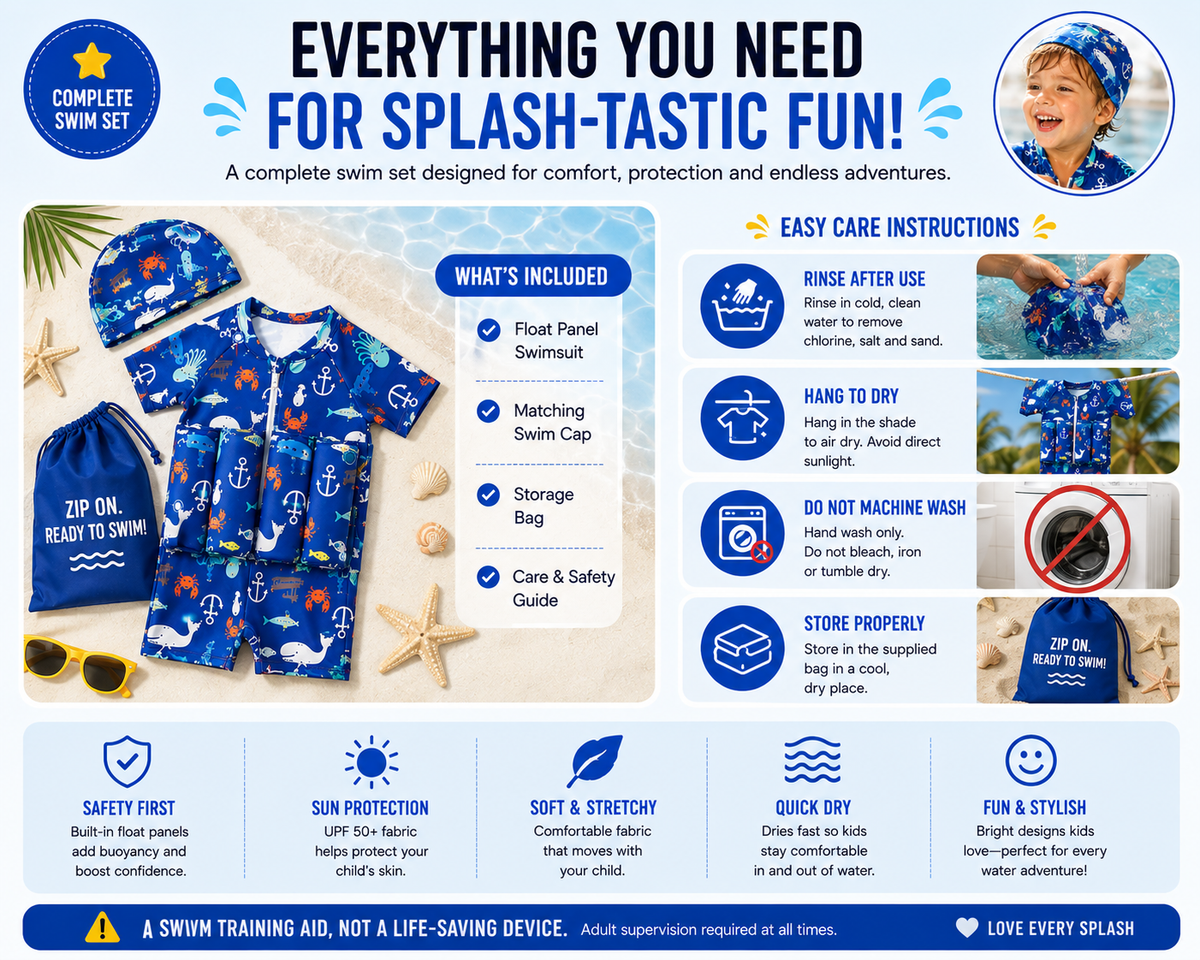 Kids' Buoyancy Swim Suit