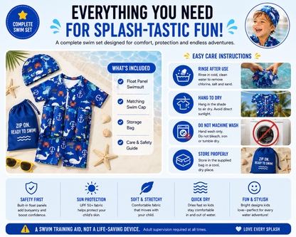 Kids' Buoyancy Swim Suit