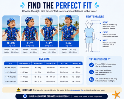 Kids' Buoyancy Swim Suit