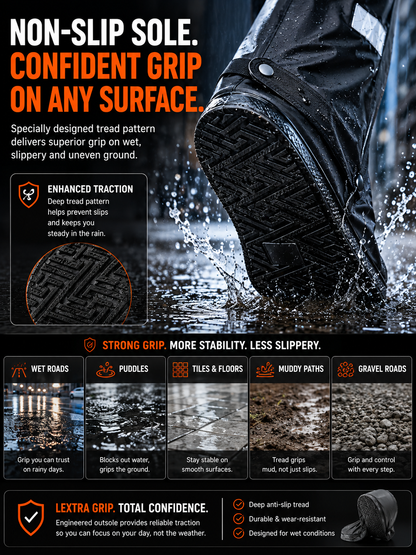 Tall Waterproof Shoe Covers