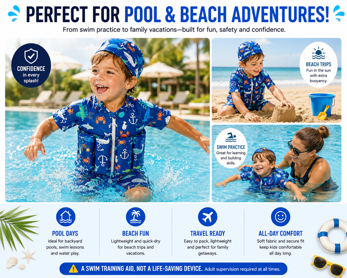 Kids' Buoyancy Swim Suit