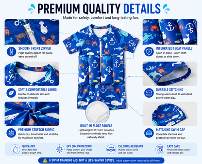 Kids' Buoyancy Swim Suit