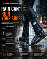 Tall Waterproof Shoe Covers