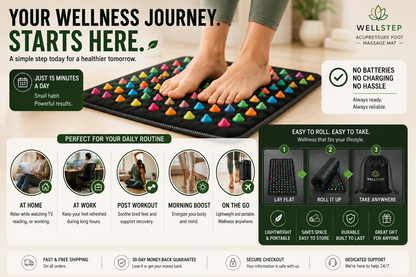 Acupressure Foot Massage Mat