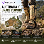 Velora BushGuard™ Snake Protection Gaiters - Velora