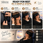 Velora FlightHaven™ 3-in-1 Travel Sleep System - Velora