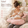 Velora NestEase™ — Adjustable Nursing Pillow & Baby Feeding Support System - Velora