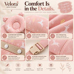 Velora NestEase™ — Adjustable Nursing Pillow & Baby Feeding Support System - Velora