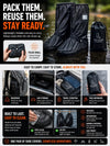 Velora Tall Waterproof Shoe Covers - Velora