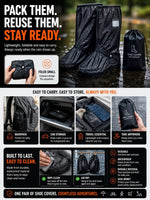 Velora Tall Waterproof Shoe Covers - Velora