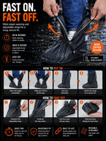 Velora Tall Waterproof Shoe Covers - Velora